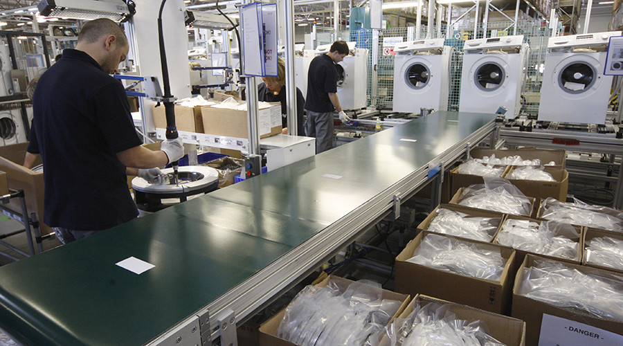 Washing machines making clean work of Russian exports
