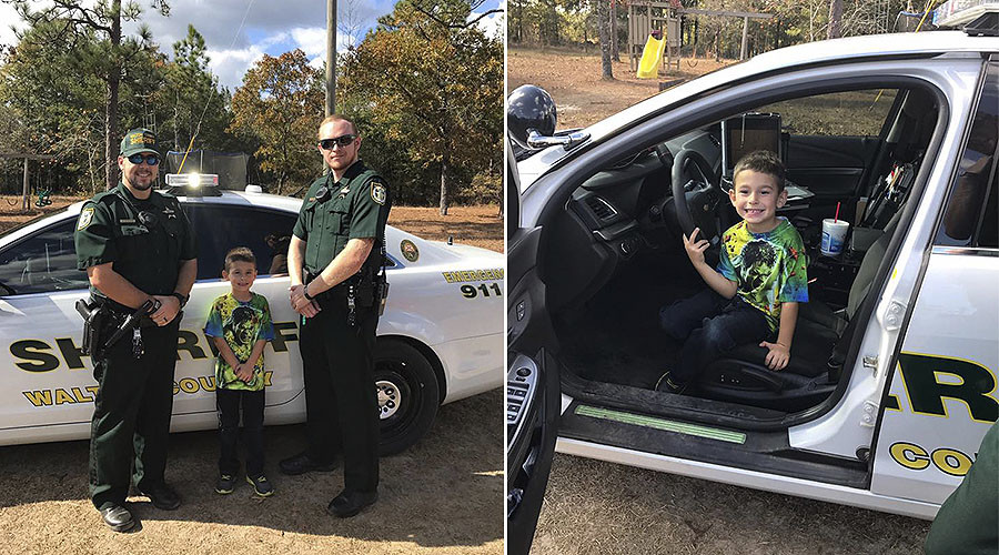 Florida boy calls 911 inviting sheriff’s deputies to Thanksgiving dinner