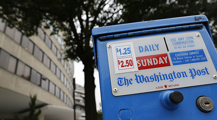 ‘Journalistic garbage’: Greenwald & others slam WaPo for ‘insane’ Russian propaganda story