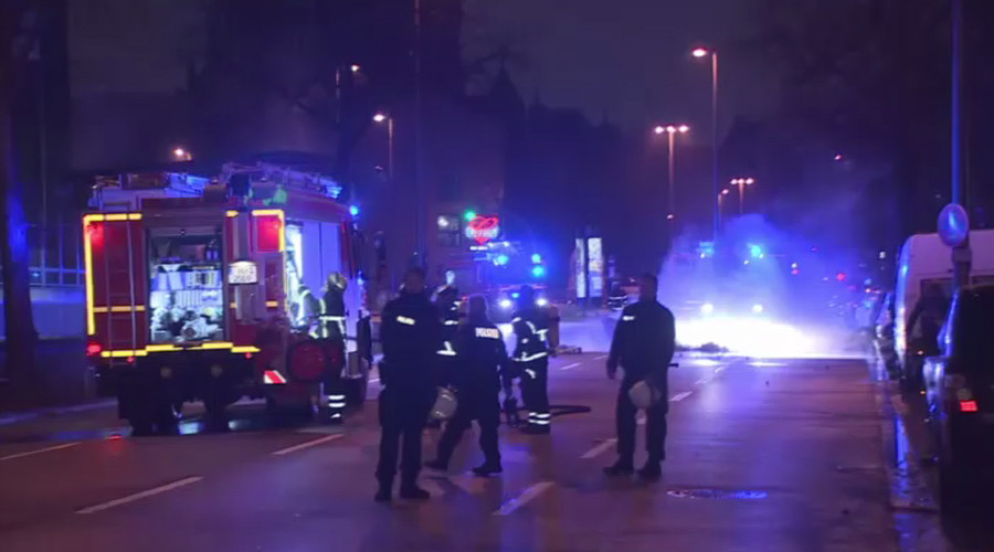OSCE summit venue in Hamburg set on fire in likely politically-motivated attack (VIDEO)