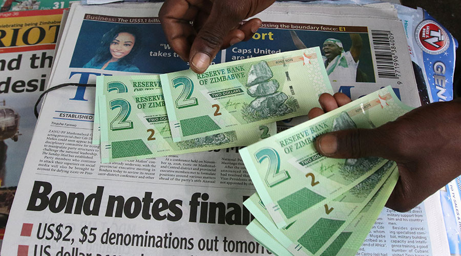 Zimbabwe launches new currency to ease cash crunch