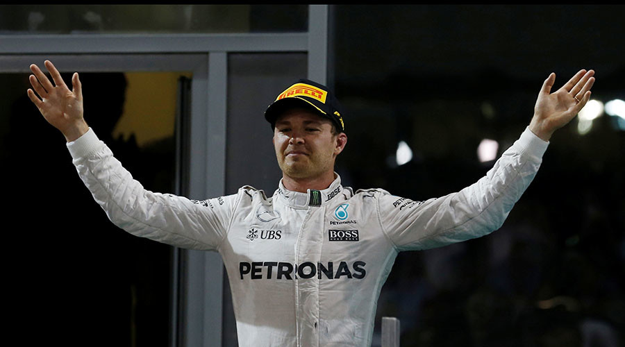 Rosberg wins 1st-ever F1 title, Hamilton in hot water over Mercedes snub