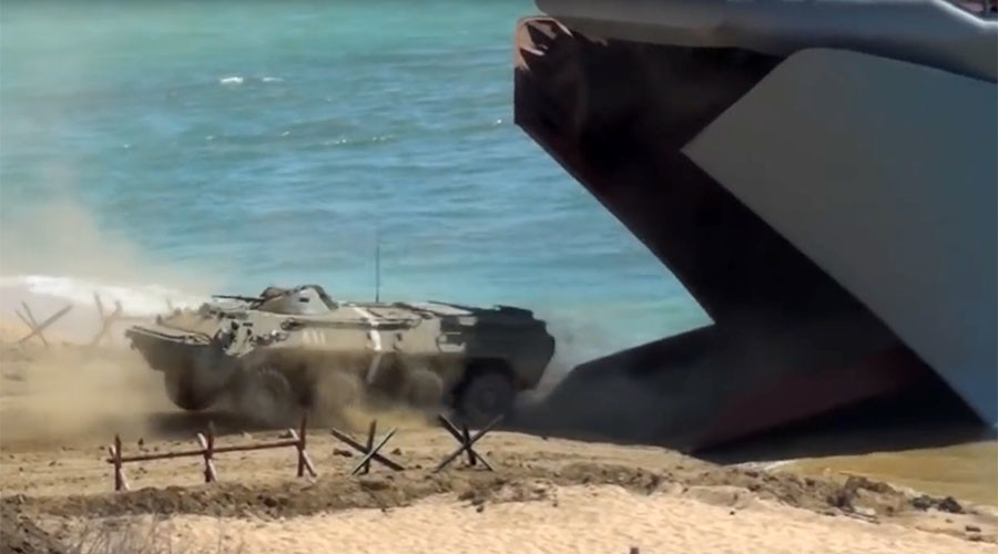 Russia’s Marines celebrate 311 years of naval excellence (VIDEO)