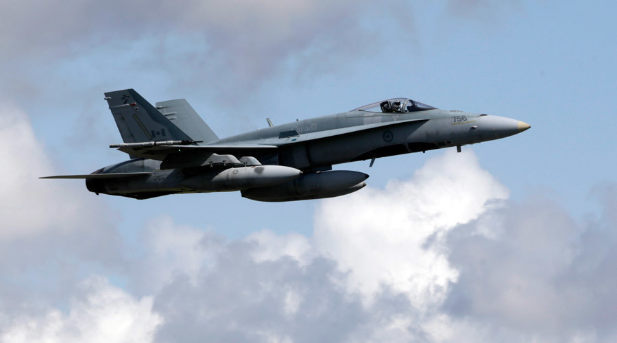 Pilot dies after Canadian CF-18 fighter jet crashes in Alberta