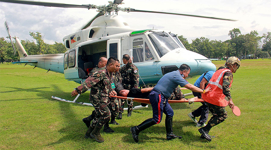 Philippines President Duterte's advance security team bombed in volatile region