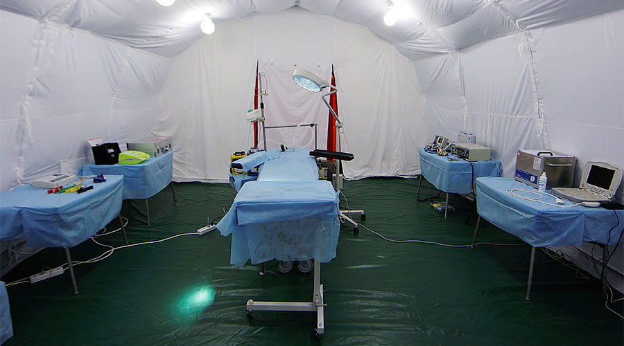 Putin orders mobile hospitals to be sent to residents of Aleppo, Syria