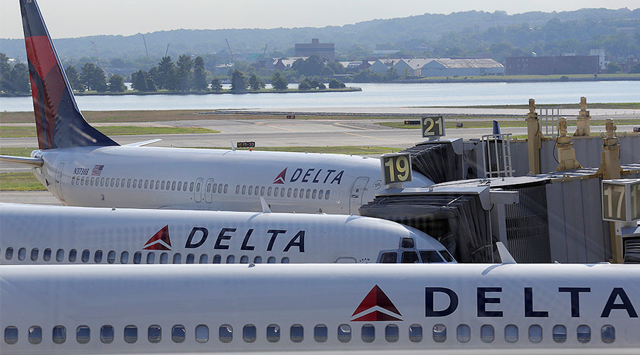 'We got some Hillary b*tches': Trump supporter banned from Delta Airlines over rant