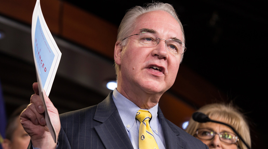 Trump taps Tom Price as secretary of Dept of Health and Human Services