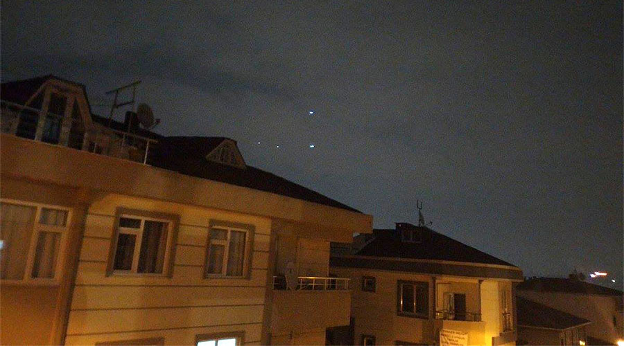 UFO 'sightings' across Turkey spark #UFOAttack frenzy (VIDEO, PHOTOS)