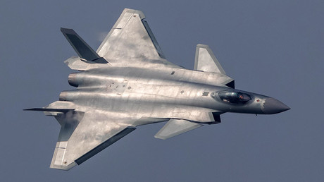 China unveils its J-20 stealth fighter during an air show in Zhuhai, Guangdong Province, China, November 1, 2016. © Reuters