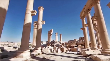 Palmyra in 360: Scars left behind by ISIS