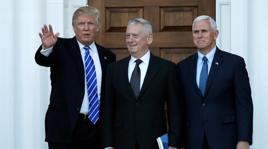 Trump taps 'Mad Dog' Mattis to be secretary of defense