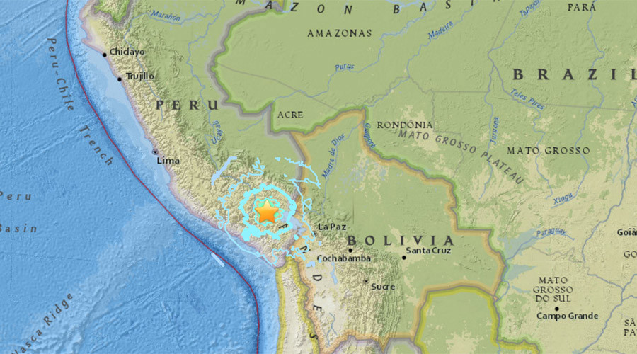 Shallow 6.3-magnitude quake hits Peru