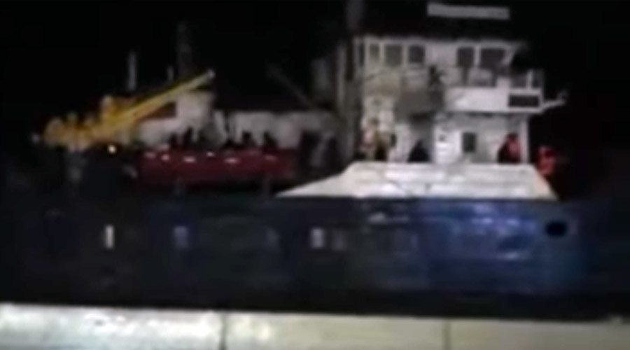 Turkish coast guard rescues Russian ship after it runs aground near Istanbul