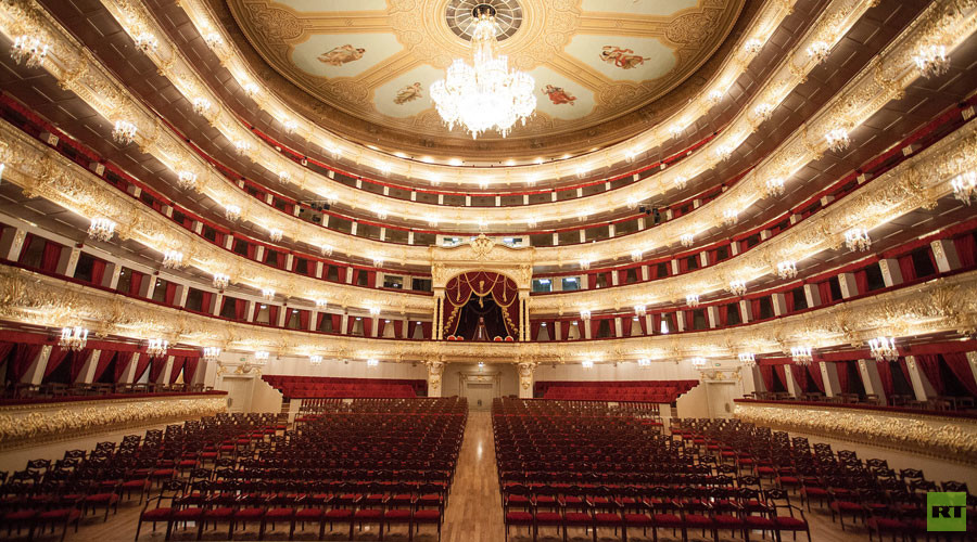 Explore the splendor of the Bolshoi Theater in stunning RT 360 video
