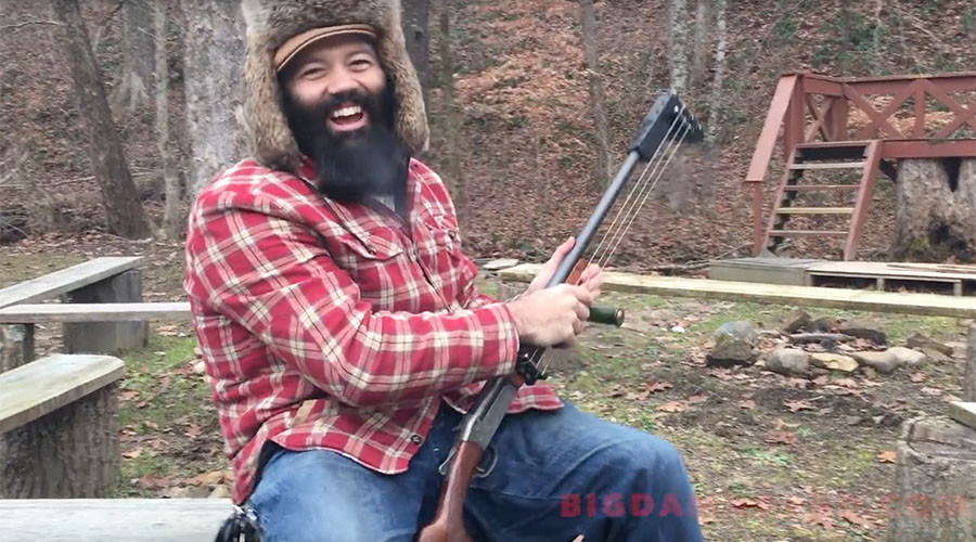 Killer guitar solo: Musician turns instrument into shotgun (VIDEO)