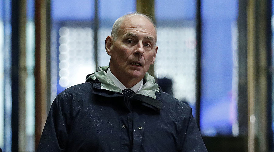 Views of General Kelly: Likely head of Dept. Homeland Security
