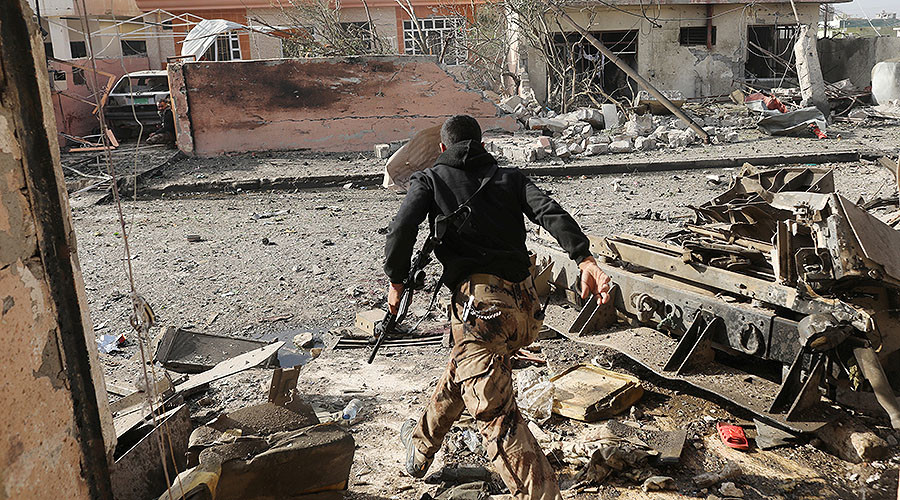 US-led coalition strikes Mosul hospital turned ‘ISIS command & control HQ’