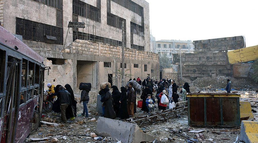 Nearly 8,500 civilians flee militant-held areas of Aleppo – Russian MoD
