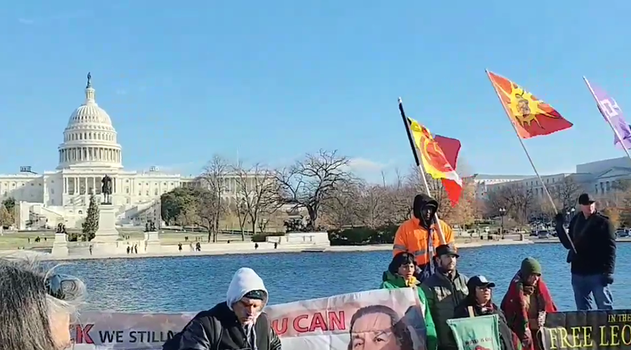 Hundreds rally in Washington, DC in support of Standing Rock (PHOTOS)