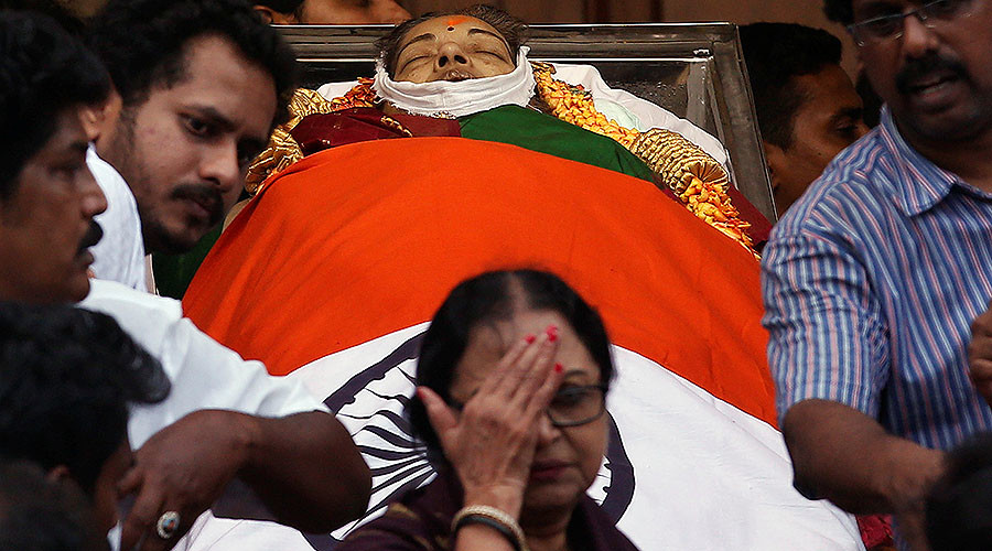 470 people ‘die of grief’ in wake of leading Indian politician’s death – party claim