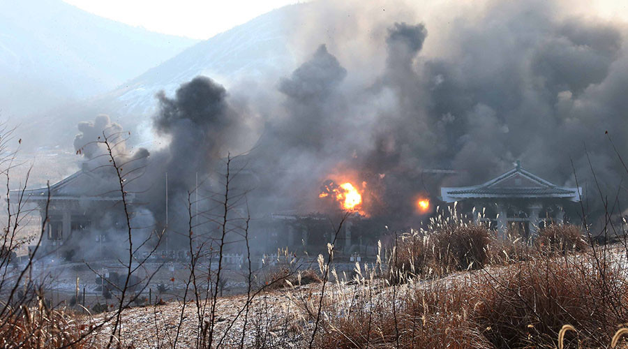 Pyongyang angers Seoul with simulated raid on S. Korea’s presidential palace