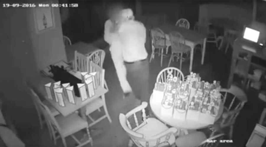 CCTV footage shows woman kidnapped and forced into van by gang (VIDEO)