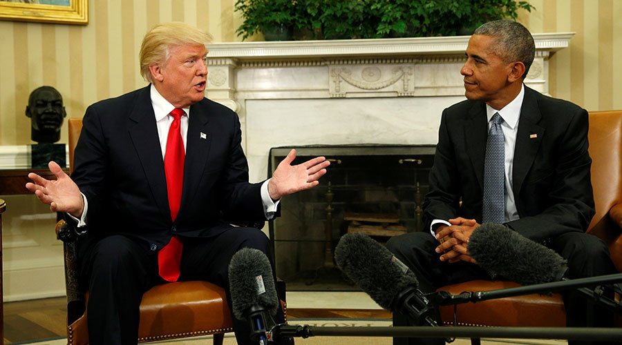 White House attacks Trump over connections to Russia and RT