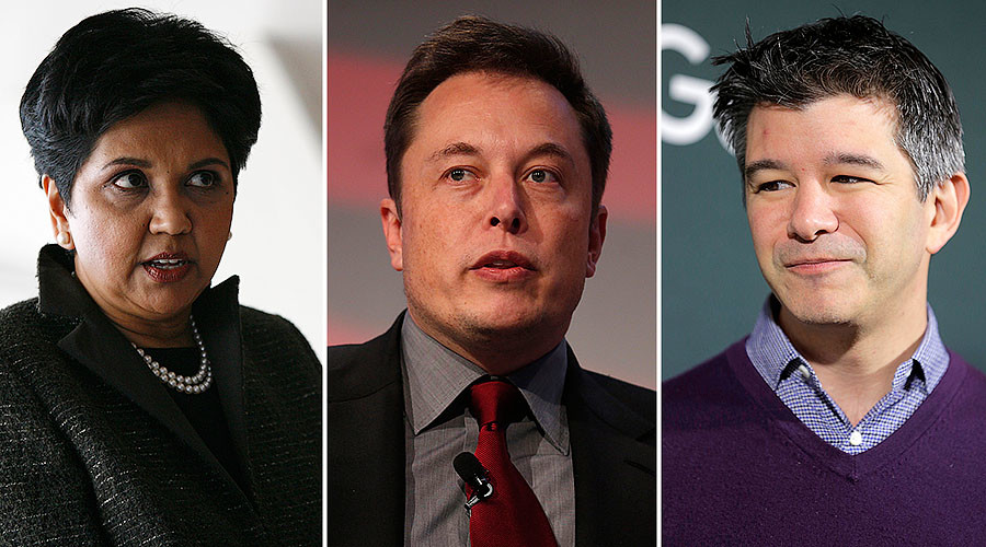 Tech support: Tesla, Uber & Pepsi CEOs join Trump’s advisory council
