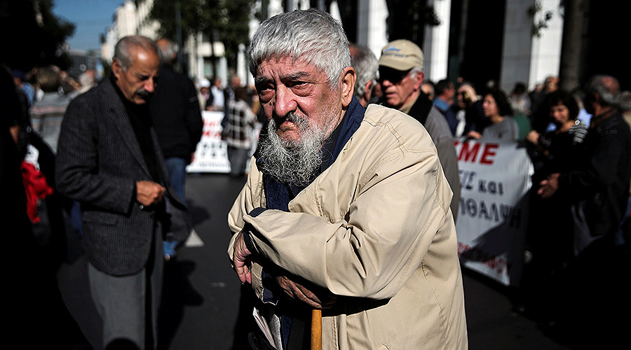 Eurozone suspends Greek debt relief over Christmas bonus for pensioners