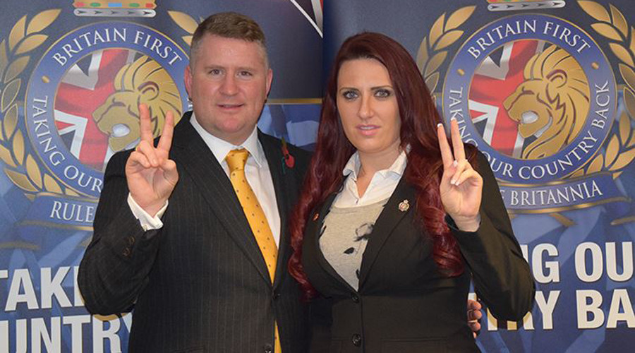 Former Britain First leader Paul Golding jailed for breaching mosque ban