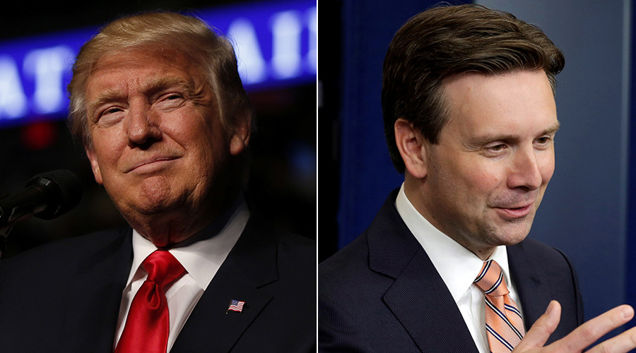 ‘He’s so bad’: Trump slams ‘foolish’ White House Press Secretary Josh Earnest (VIDEO)