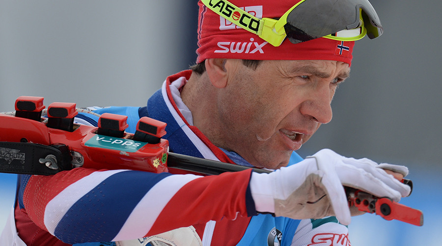 Russian biathletes ‘all clean until proven guilty,’ says 8-time Olympic champ Bjorndalen