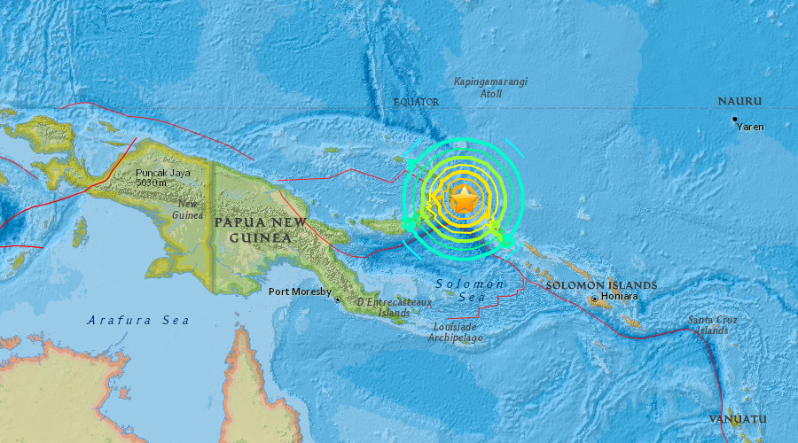 Tsunami ‘threat’ after 7.9 magnitude quake hits off Papua New Guinea