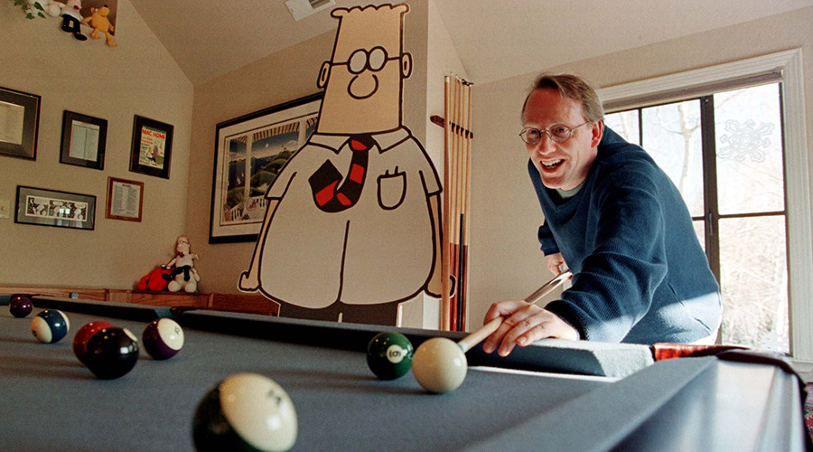‘I never met a Clinton supporter who was influenced by hacked emails’ – Scott Adams, Dilbert creator