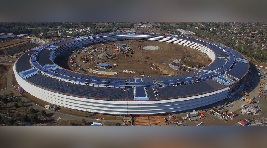 Jaw-dropping time lapse shows near-completion of Apple’s new ‘spaceship’ campus (VIDEO)