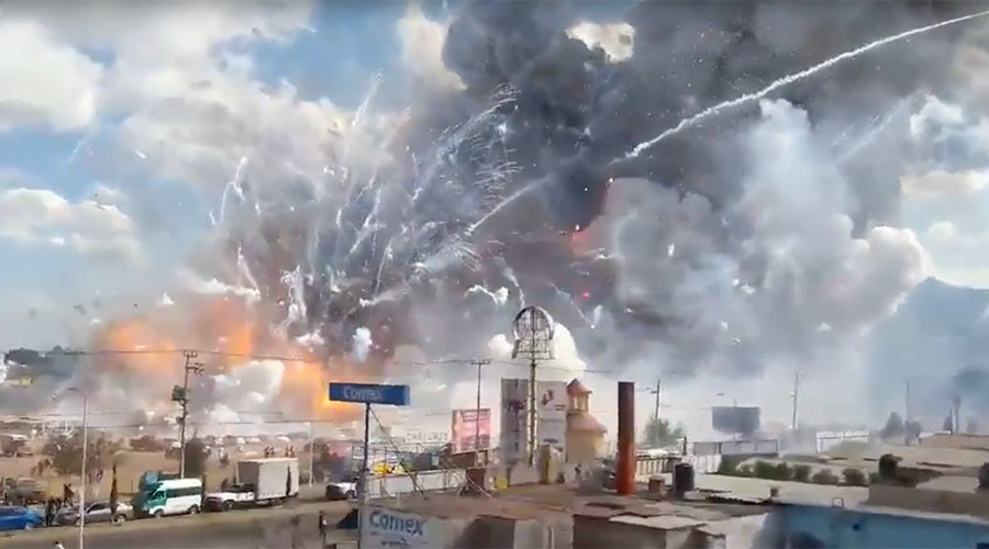Dozens killed and injured in Mexico fireworks market explosion (PHOTOS, VIDEOS)