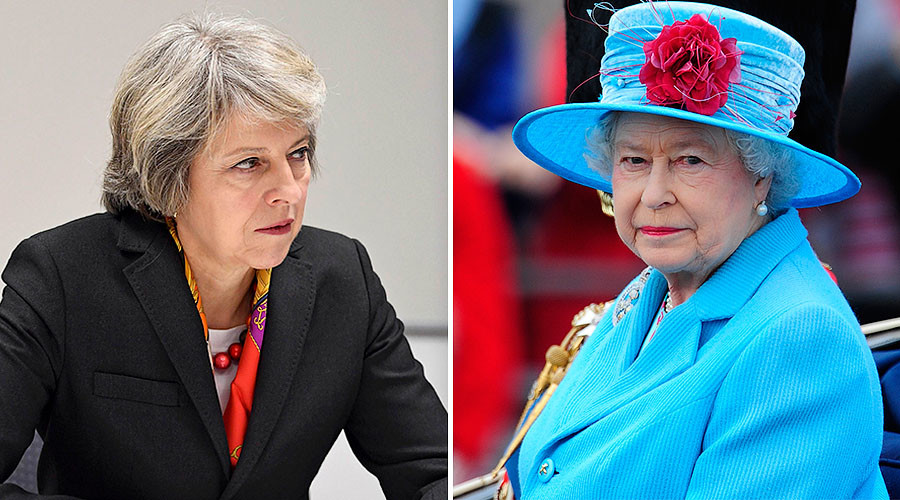Not amused: Queen ‘disappointed’ May won’t spill Brexit secrets
