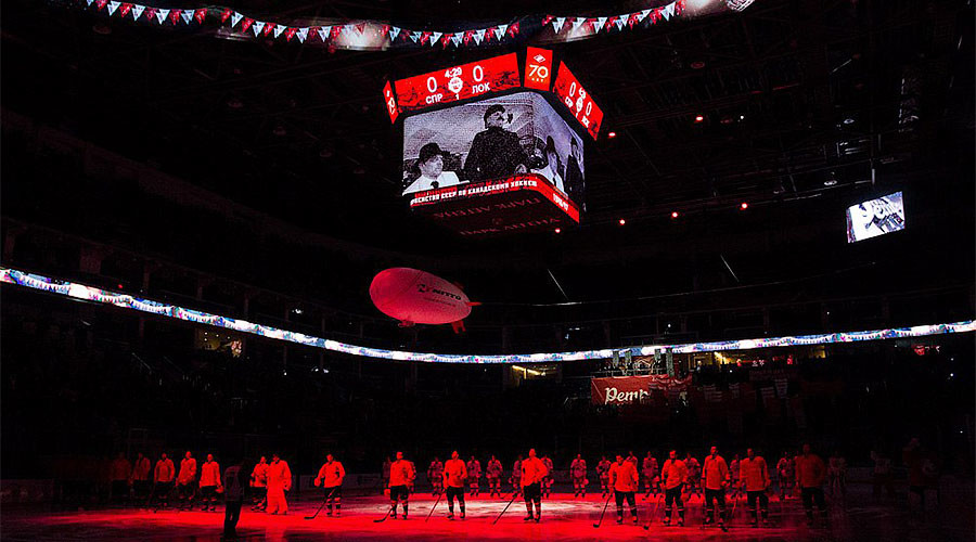 KHL warns team over playing Soviet anthem before game