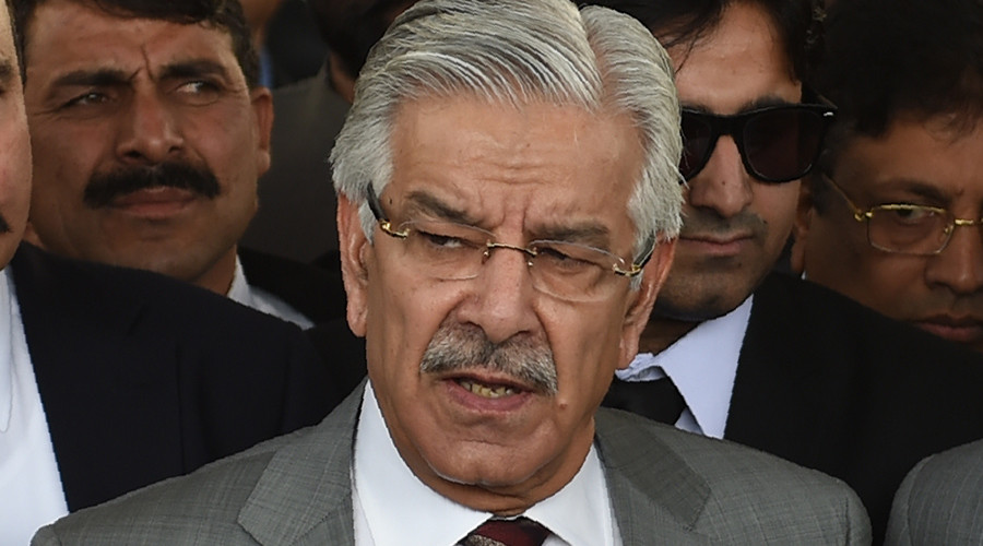 Pakistan Defence Minister Khawaja Muhammad Asif © Farooq Naeem