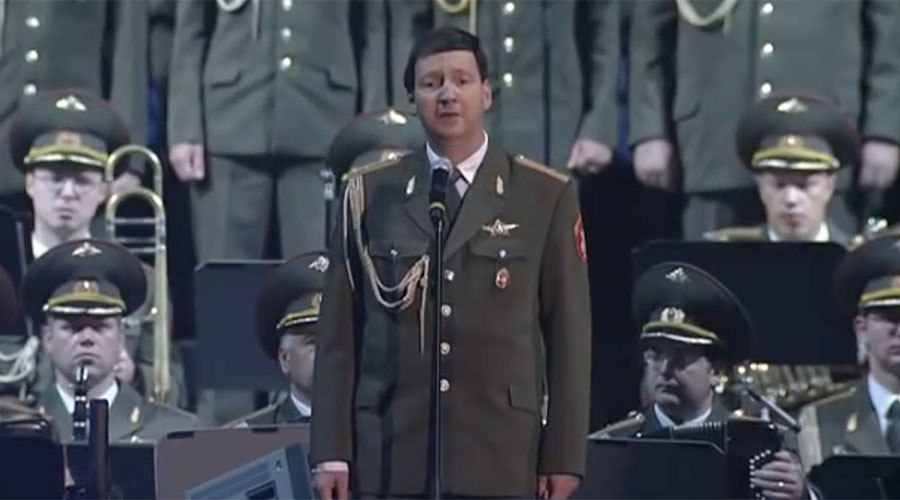 Alexandrov choir sings 'God bless America' in tribute posted by Russian Embassy in US (VIDEO)