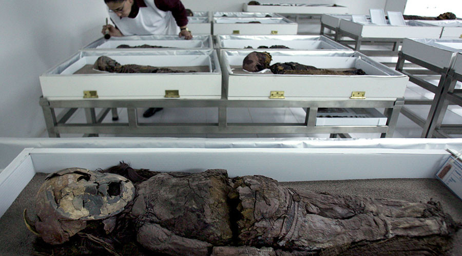 World’s oldest mummies undergo scans & DNA tests to shed light on ancient anatomy