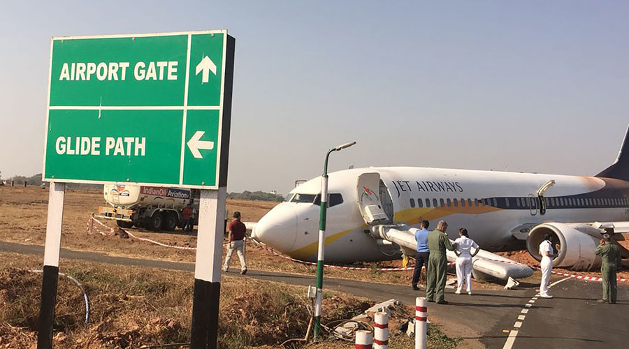 2-plane collision averted at Delhi airport, 1 more skids off runway in Goa