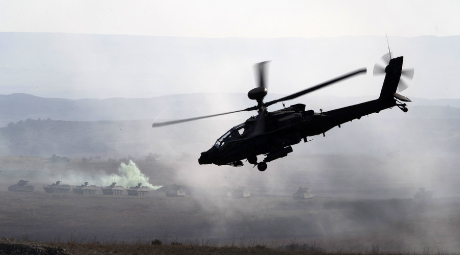 Apache helicopter crash near Houston kills 2 Army National Guard soldiers