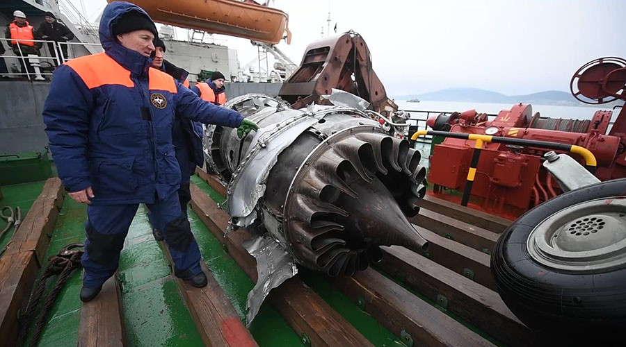 Tu-154 crash probe: No onboard explosion, main recovery phase over