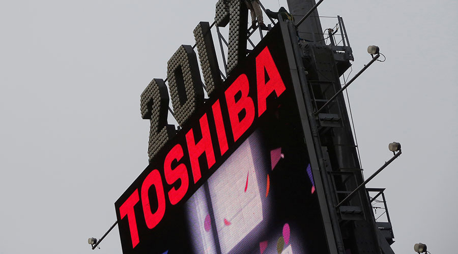 Toshiba stock nosedives amid rating cuts & billions in losses warning