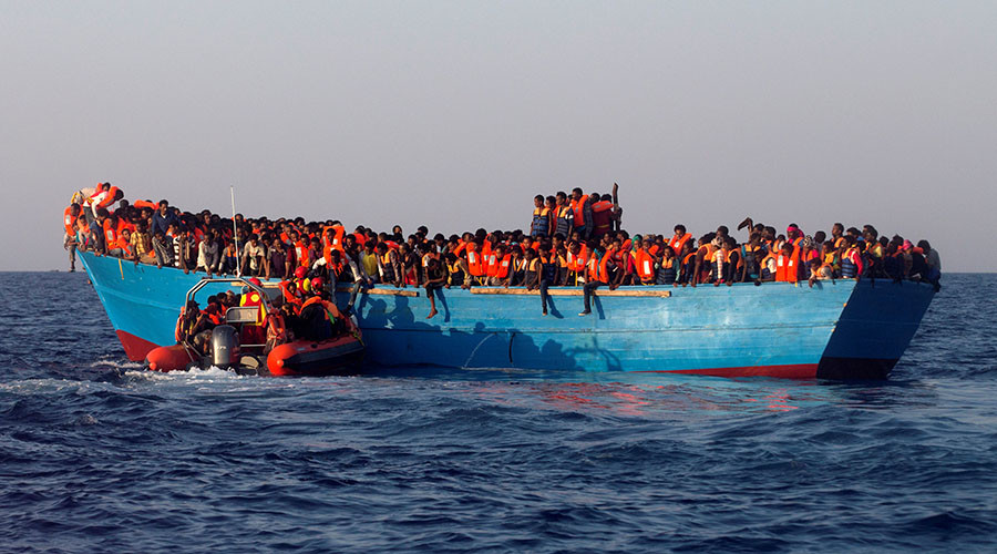 Refugee boats should be sent back to Africa, according to Bavarian allies of Merkel’s party