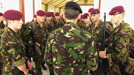 British Parachute Regiment soldiers. File photo. © Reuters