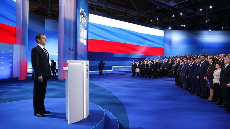 United Russia reelects PM Medvedev as leader