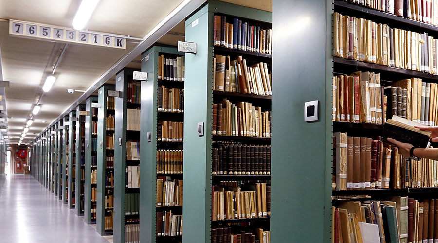 Rogue librarian creates fictional character to protect library